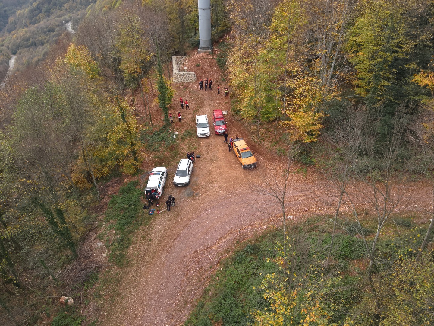 Kartepe Teleferik'te Nefes Kesen Kurtarma Tatbikatı (1)