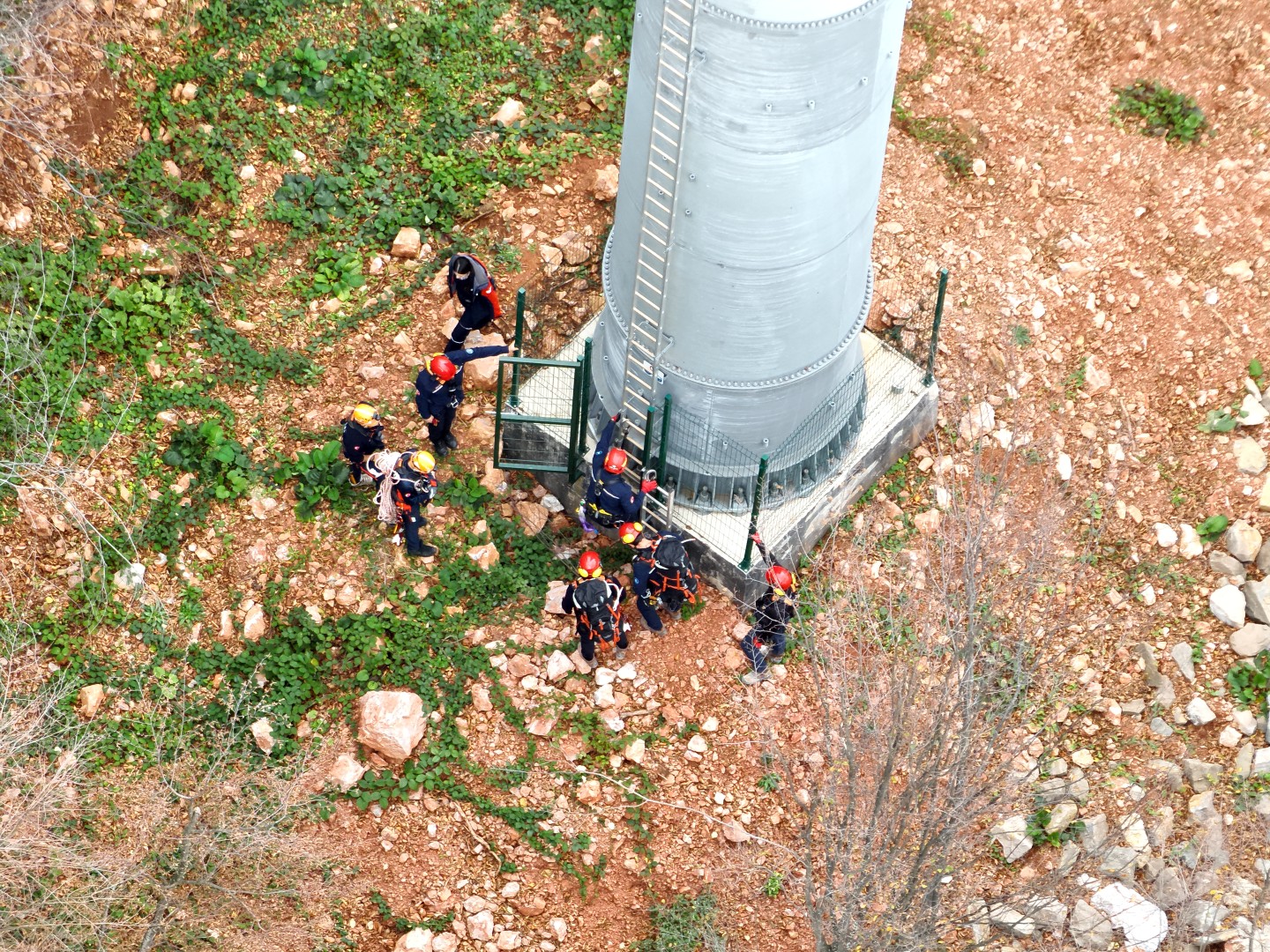 Kartepe Teleferik'te Nefes Kesen Kurtarma Tatbikatı (2)