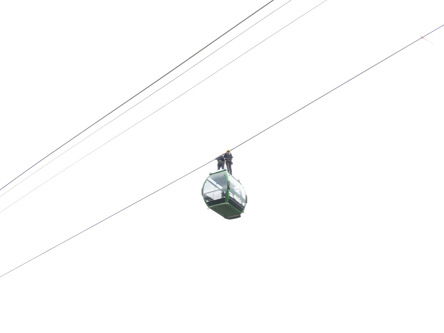 Kartepe Teleferik'te Nefes Kesen Kurtarma Tatbikatı (8)