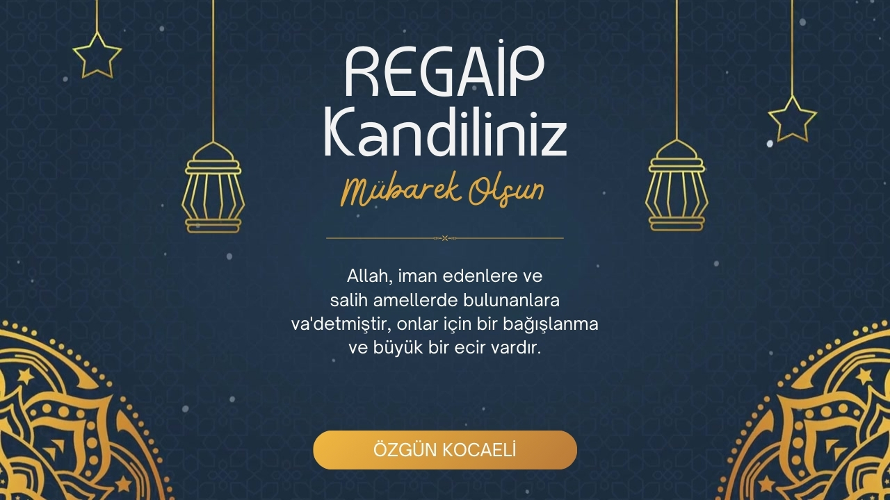 Regaip Kandili Mesaji (1)