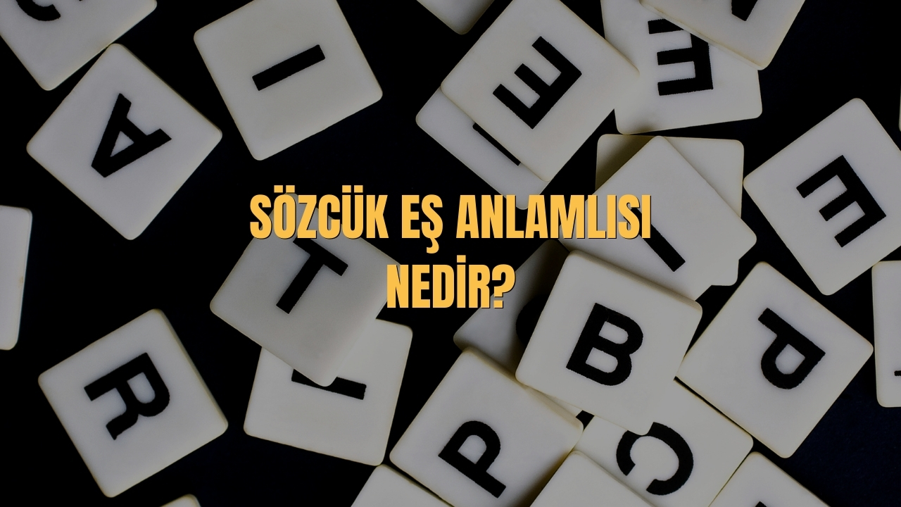 Sozcuk Es Anlamlisi Nedir