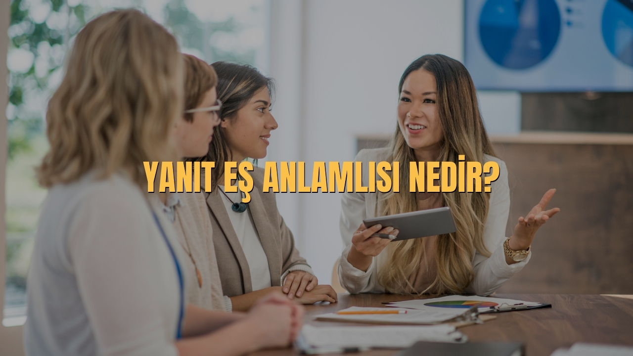 Yanit Es Anlamlisi Nedir
