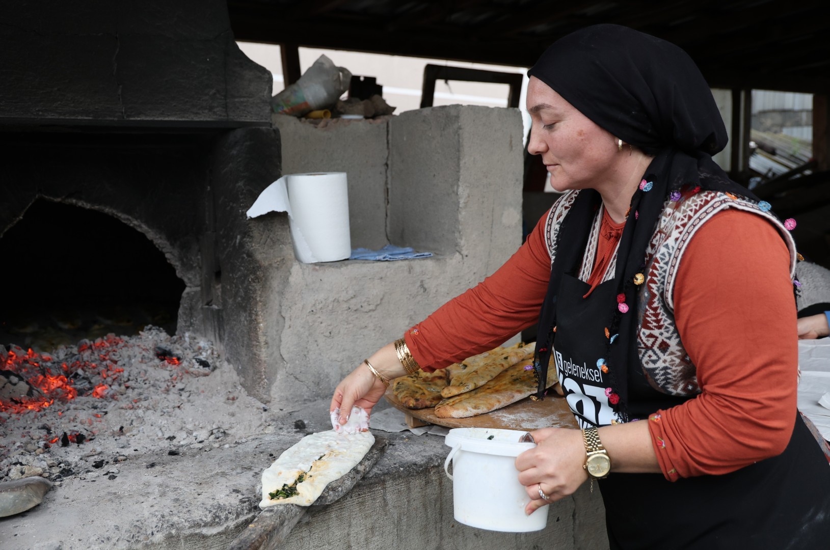 Eseler Köyü'nde Kaz Bayramı Öncesi Imece Bereketi (17)