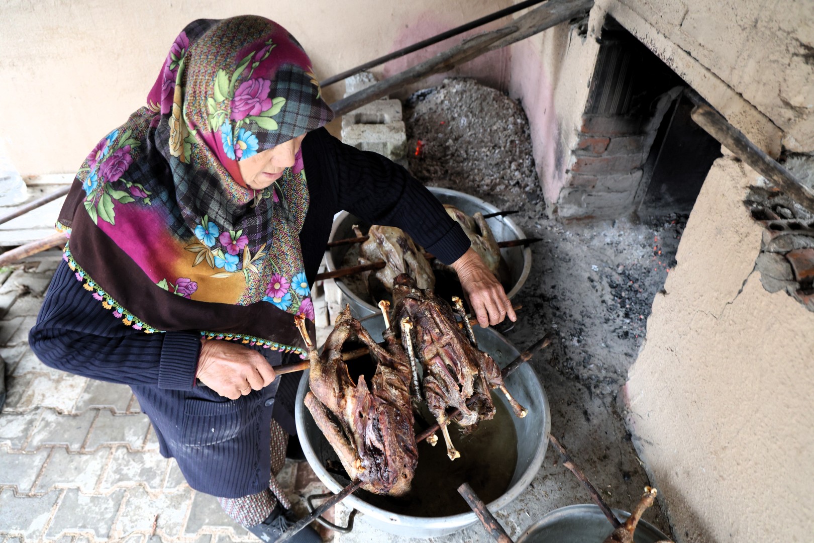 Eseler Köyü'nde Kaz Bayramı Öncesi Imece Bereketi (9)