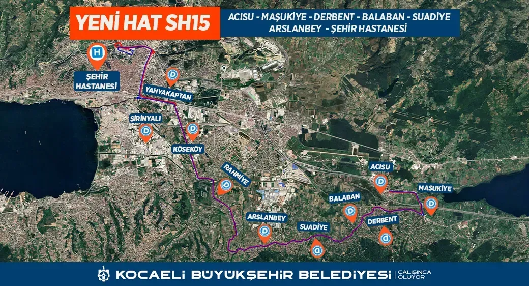 Kocaelide Tum Ilcelerden Sehir Hastanesine Direkt Ulasim Basliyor10Wwwcagdaskocaelicom