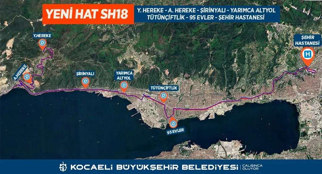 Kocaelide Tum Ilcelerden Sehir Hastanesine Direkt Ulasim Basliyor13Wwwcagdaskocaelicom