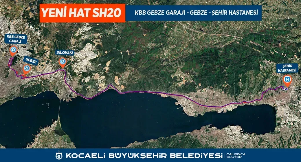 Kocaelide Tum Ilcelerden Sehir Hastanesine Direkt Ulasim Basliyor15Wwwcagdaskocaelicom