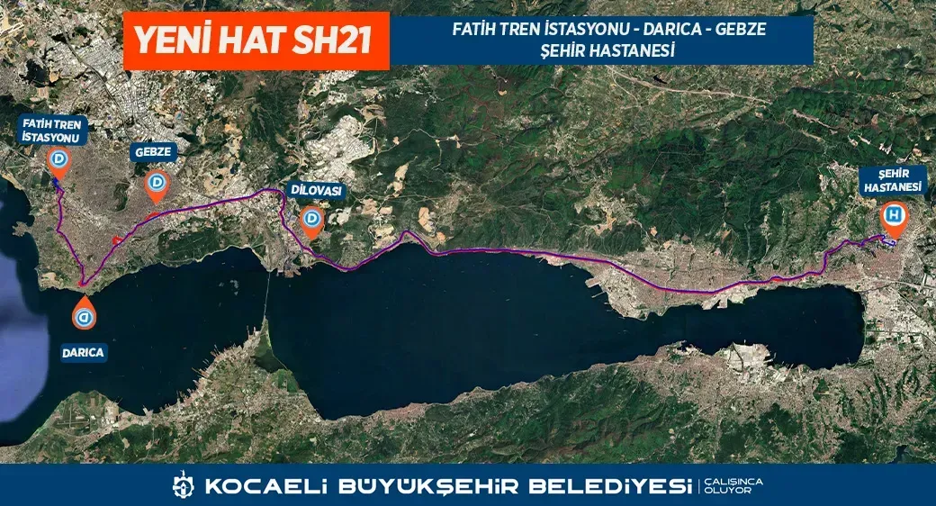 Kocaelide Tum Ilcelerden Sehir Hastanesine Direkt Ulasim Basliyor16Wwwcagdaskocaelicom