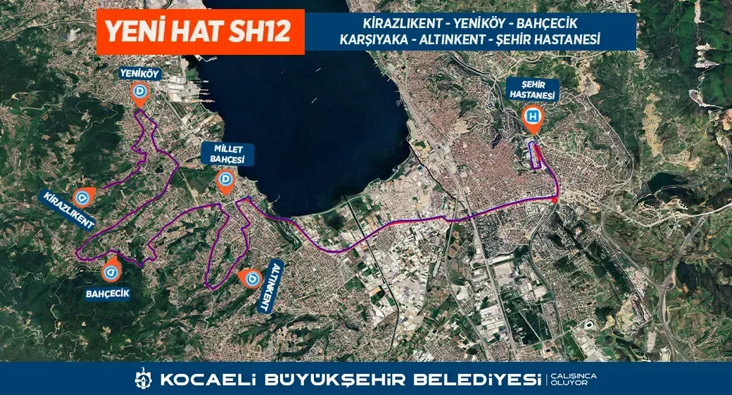 Kocaelide Tum Ilcelerden Sehir Hastanesine Direkt Ulasim Basliyor7Wwwcagdaskocaelicom