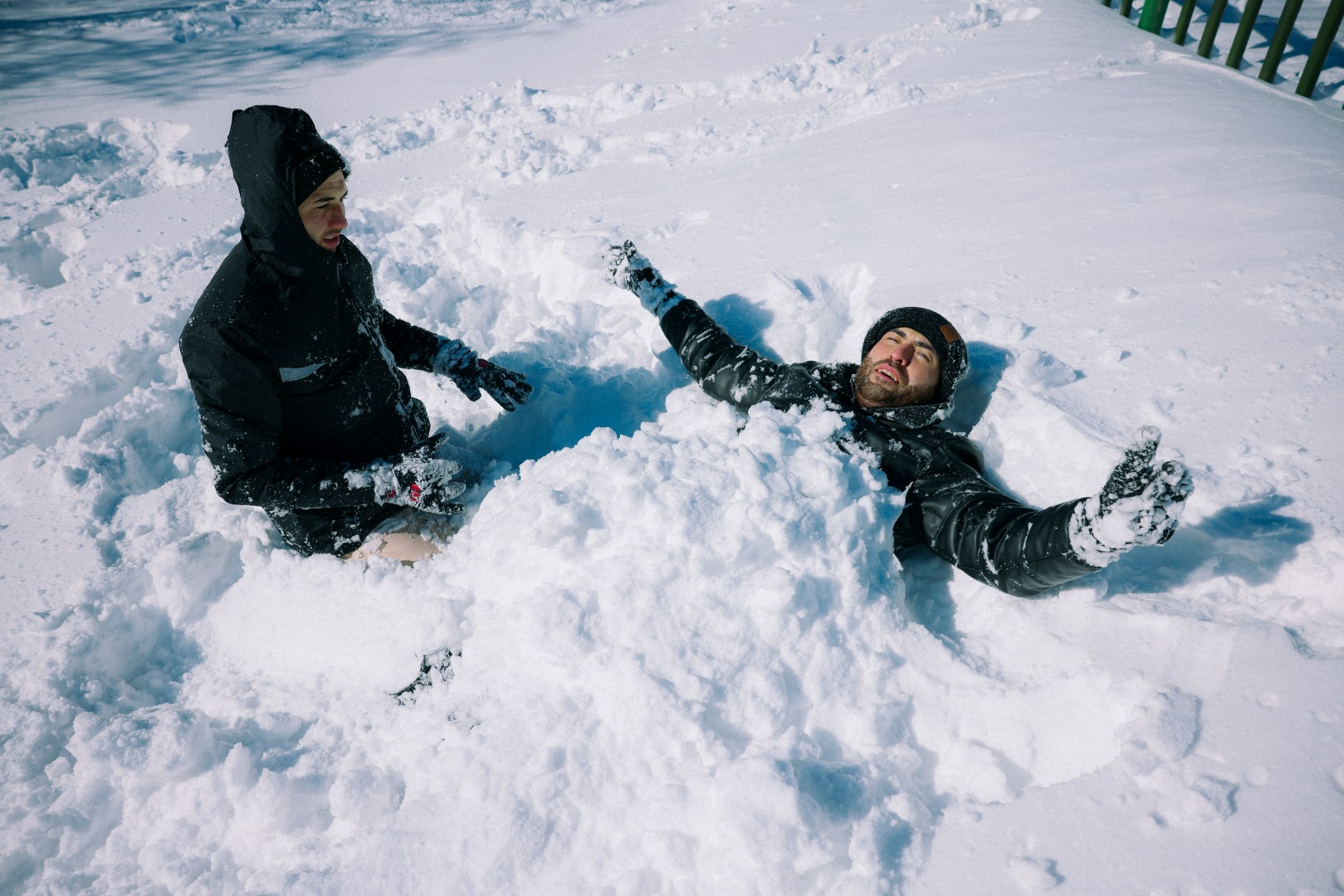 Kuzuyayla'da Kar Keyfi Kış Masalına Dönüştü (2)