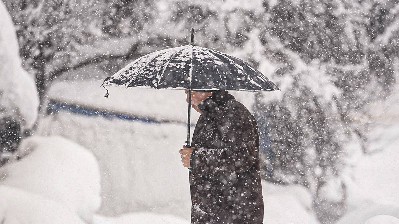 Meteorolojiden Kar Yagisi Ve Kuvvetli Ruzgar Uyarisi