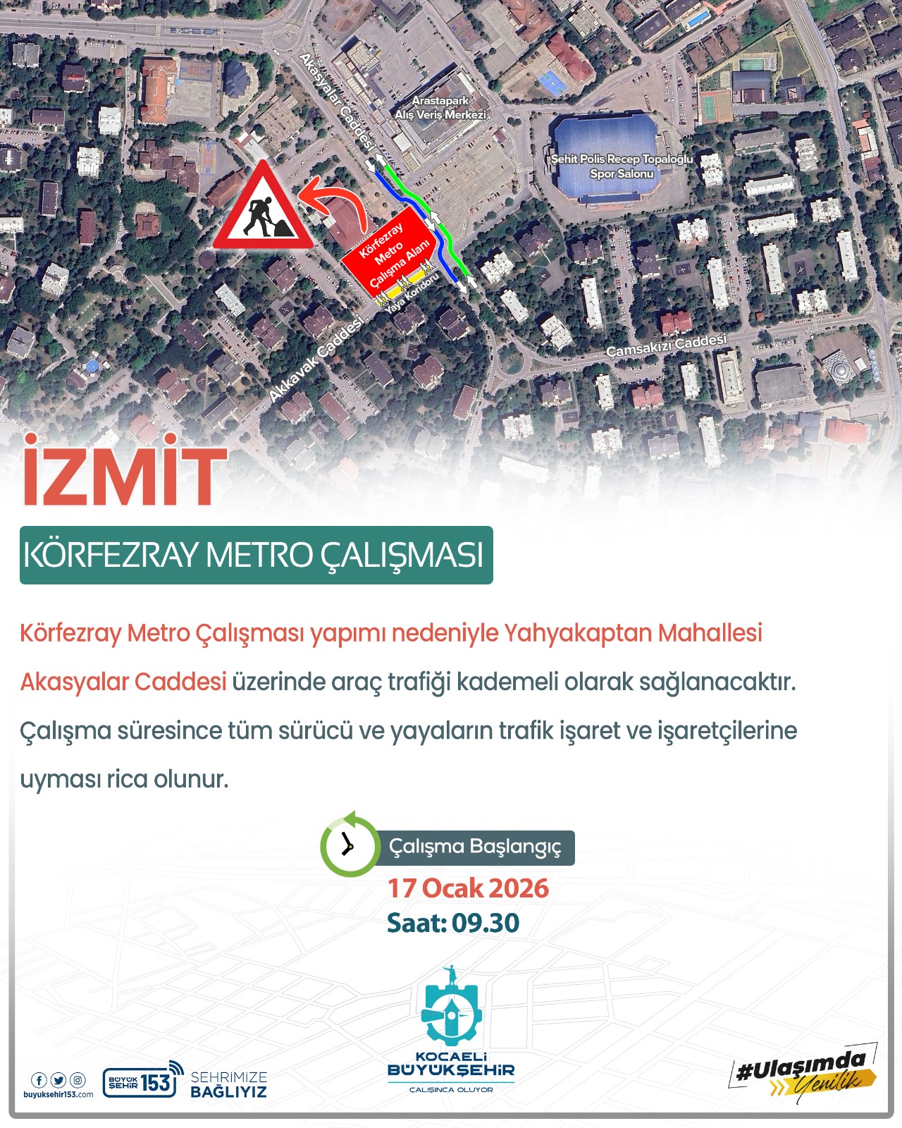 Yahyakaptan'ta Trafik Düzenlemesi (2)