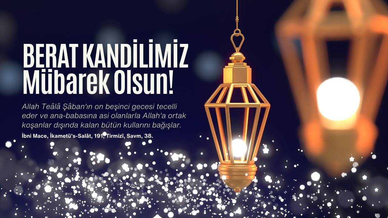 Berat Kandili Ayetli Mesajlar