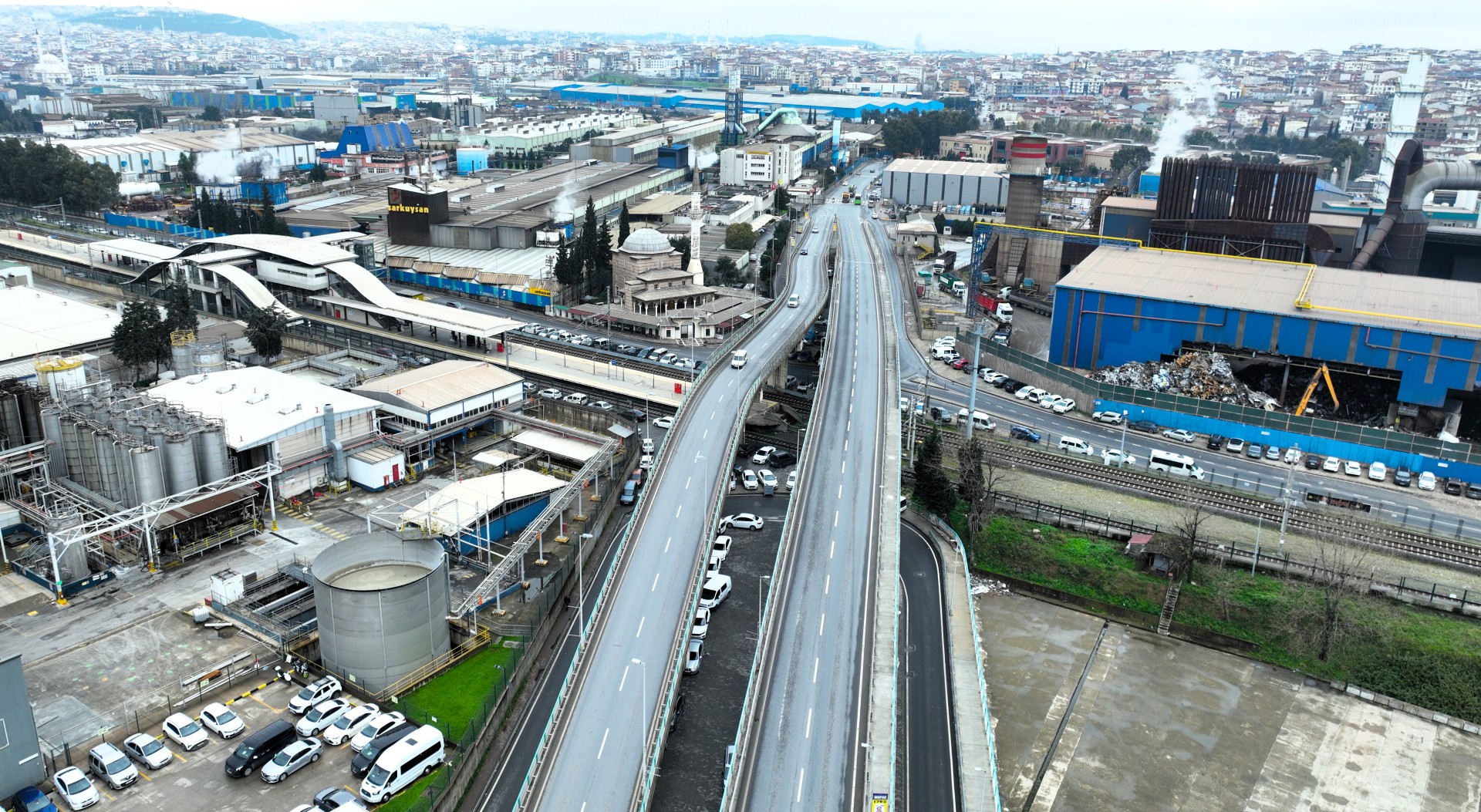 Gebze Feniş Kavşağı'nda Trafik Rahat Ve Akıcı (3)