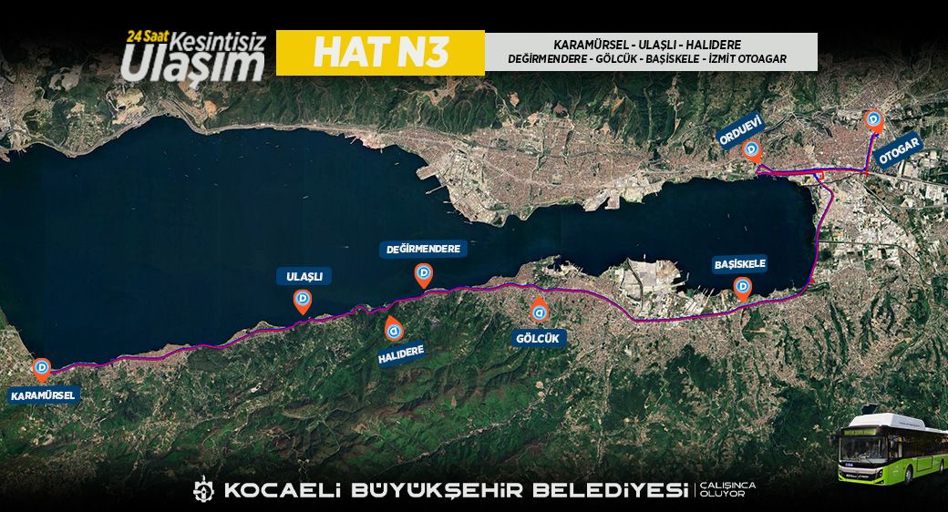 Kocaelide Ulasim Devrimi Artik 24 Saat Kesintisiz 4 Yeni Gece Hatti Geliyor 6