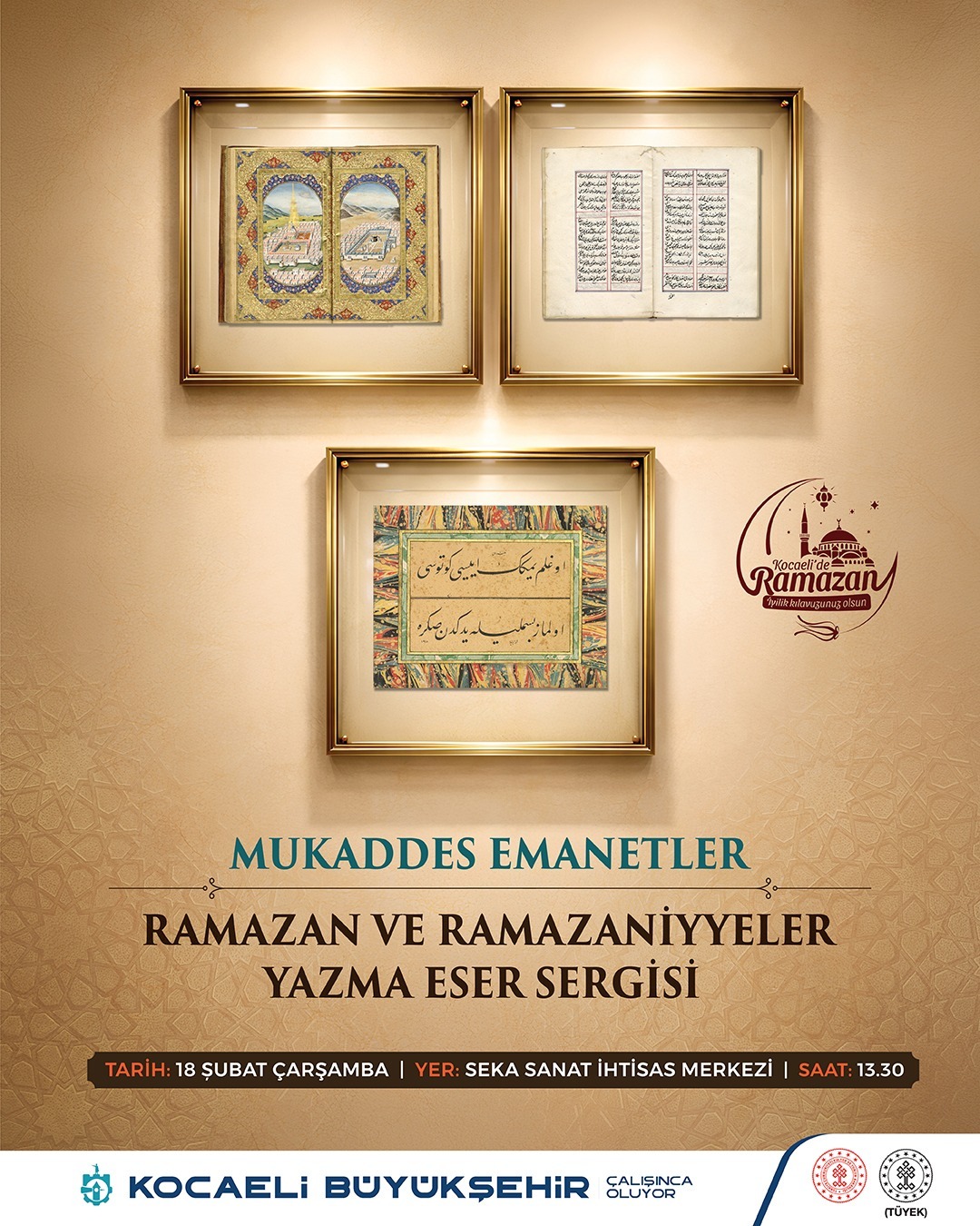 “Mukaddes Emanetler” Sergisi Kapılarını Açıyor