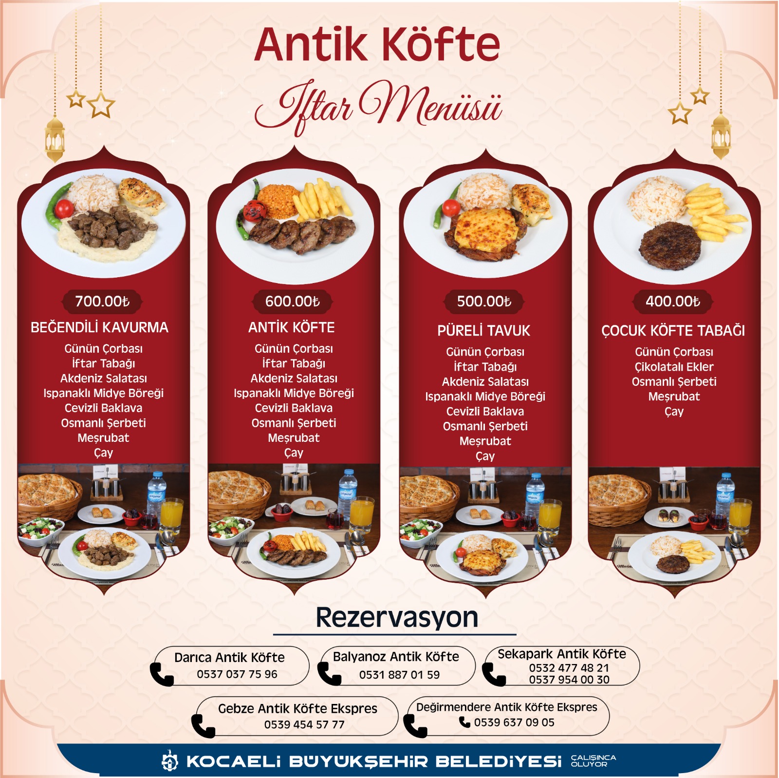 Ramazan'a Özel Iftar Sofrası Antikkapı'da (2)