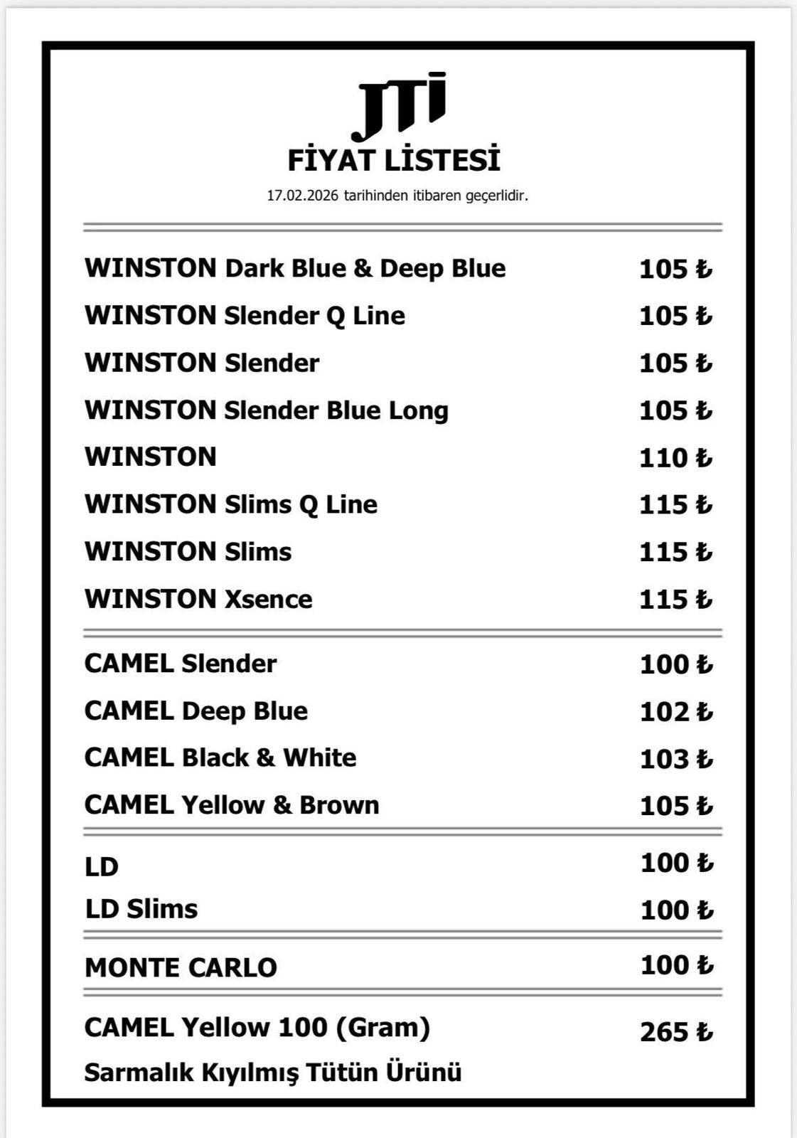 Sigaraya Zam Geldi O Sigara Grubu Yeni Fiyat Listesini Acikladi