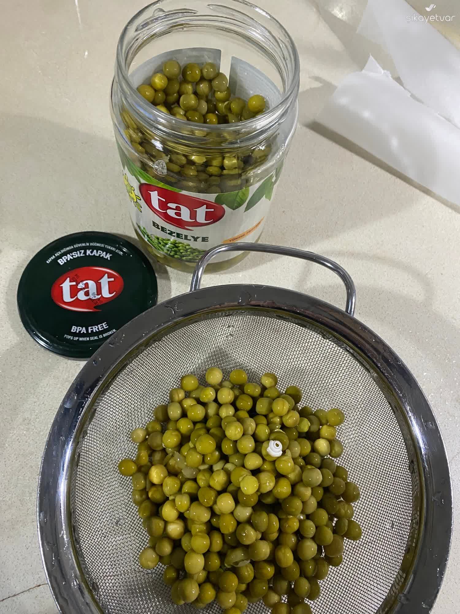 Bezelye Kavanozunda Salyangoz Kabugu Tespit Edildi 2