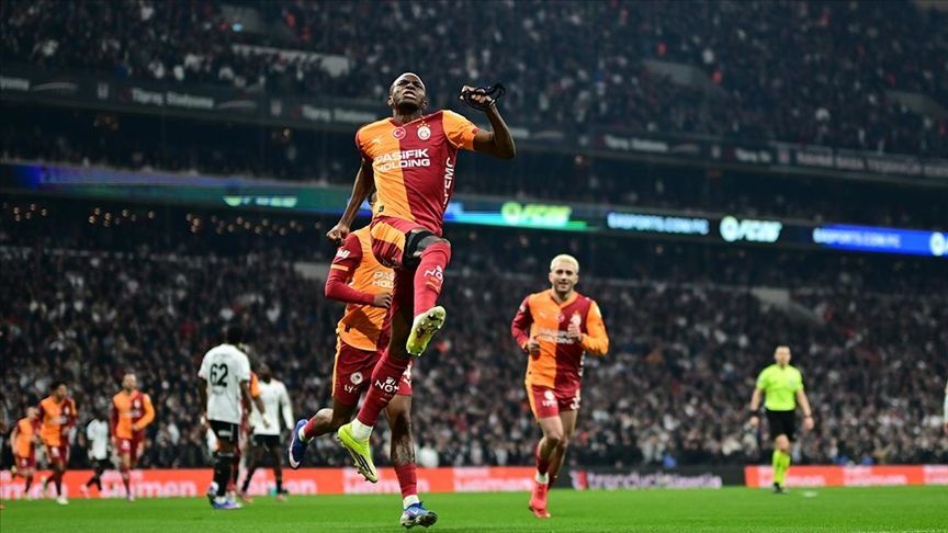 Galatasaray 10 Kisiyle Besiktasi Tek Golle Gecti