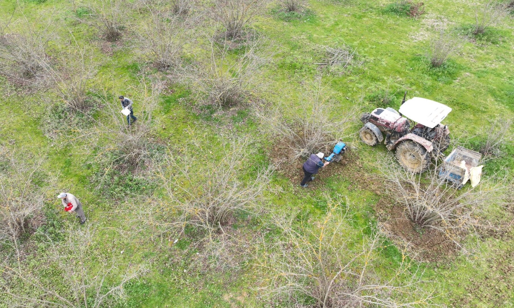 Gübreler Toprakla Buluşuyor, Çiftçinin Yüzü Gülüyor (7) (Büyük)