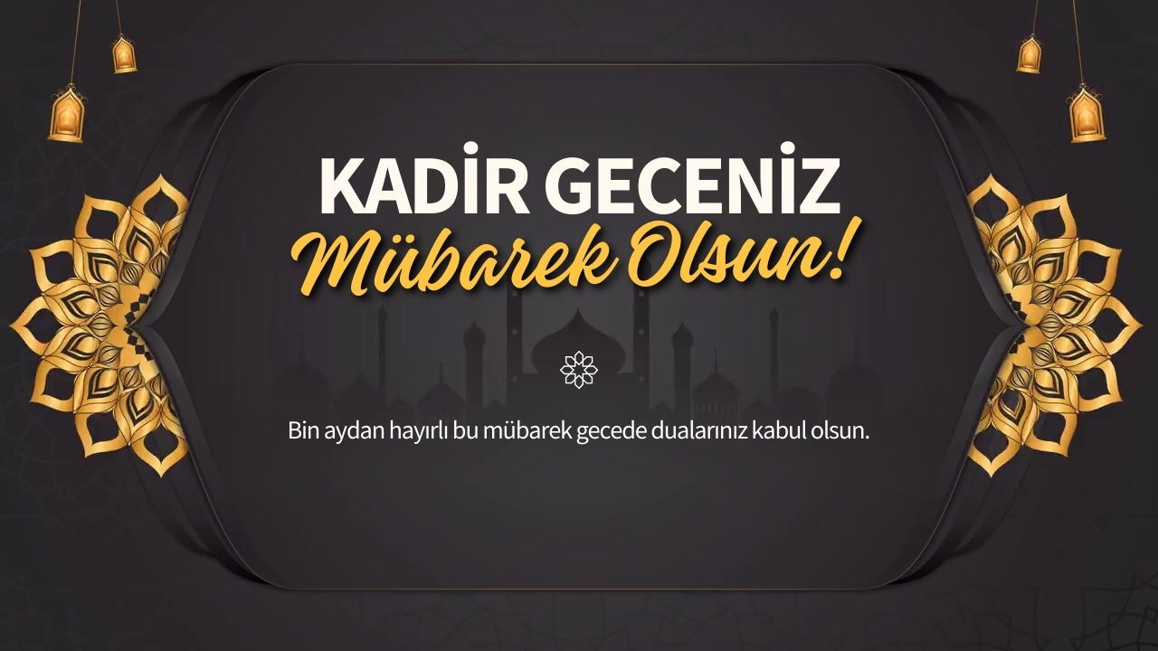 Kadir Gecesi Mesajlari Ayetli