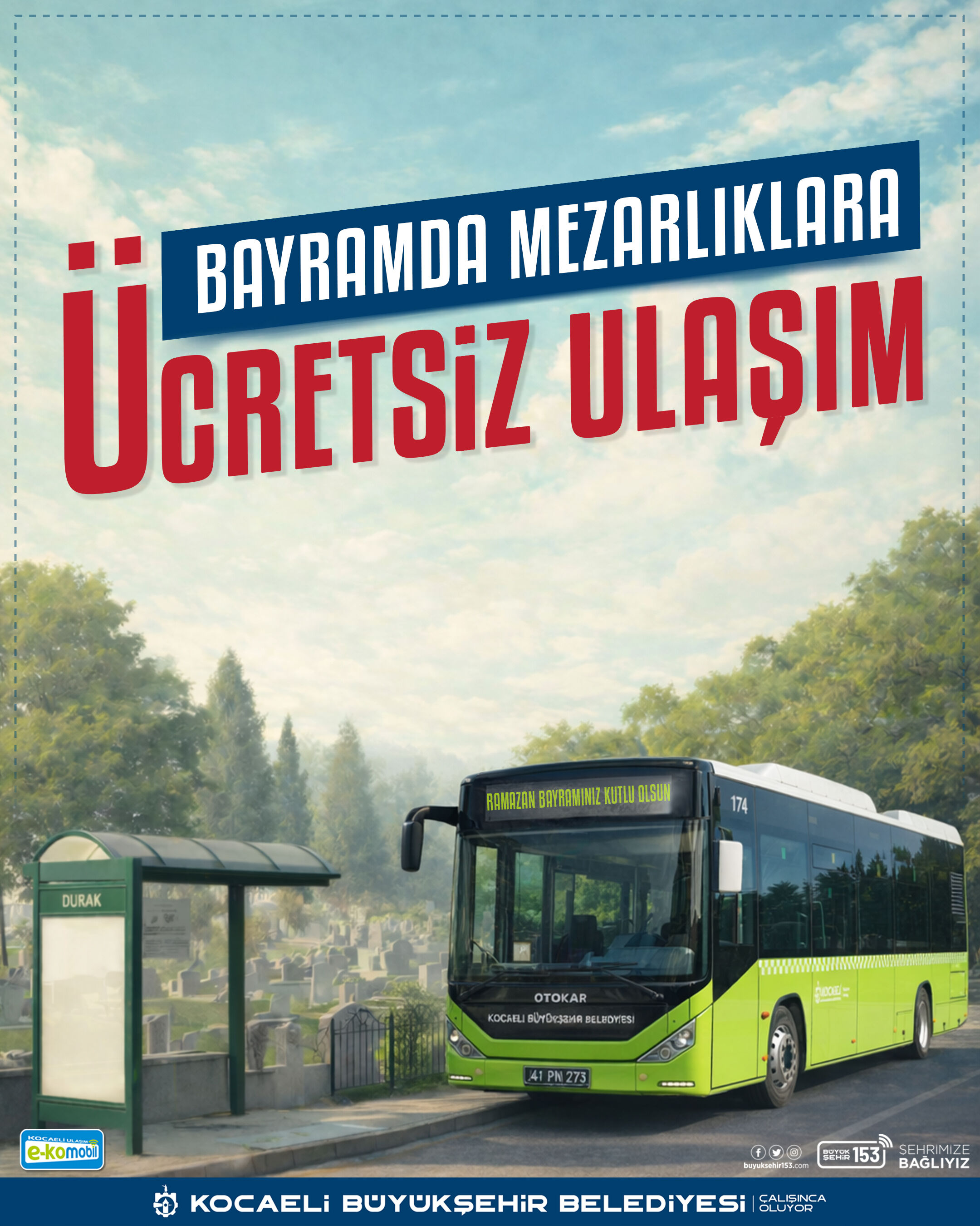 Ramazan Bayramı'nda Toplu Ulaşım Ücretsiz (4)