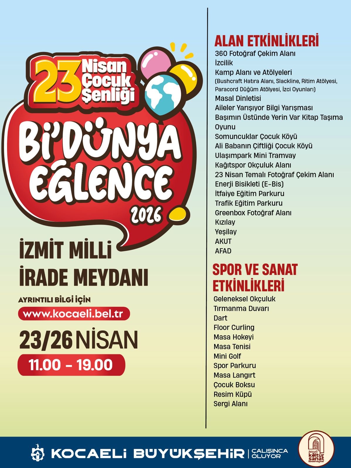 23 Nisan Coşkusu Çocuklarla Paylaşılacak (8)