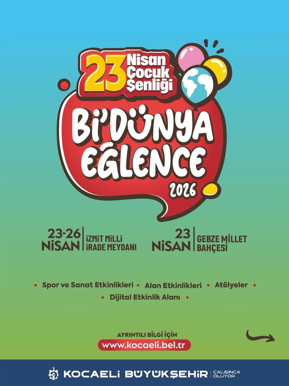 23 Nisan Coşkusu Çocuklarla Paylaşılacak (9)