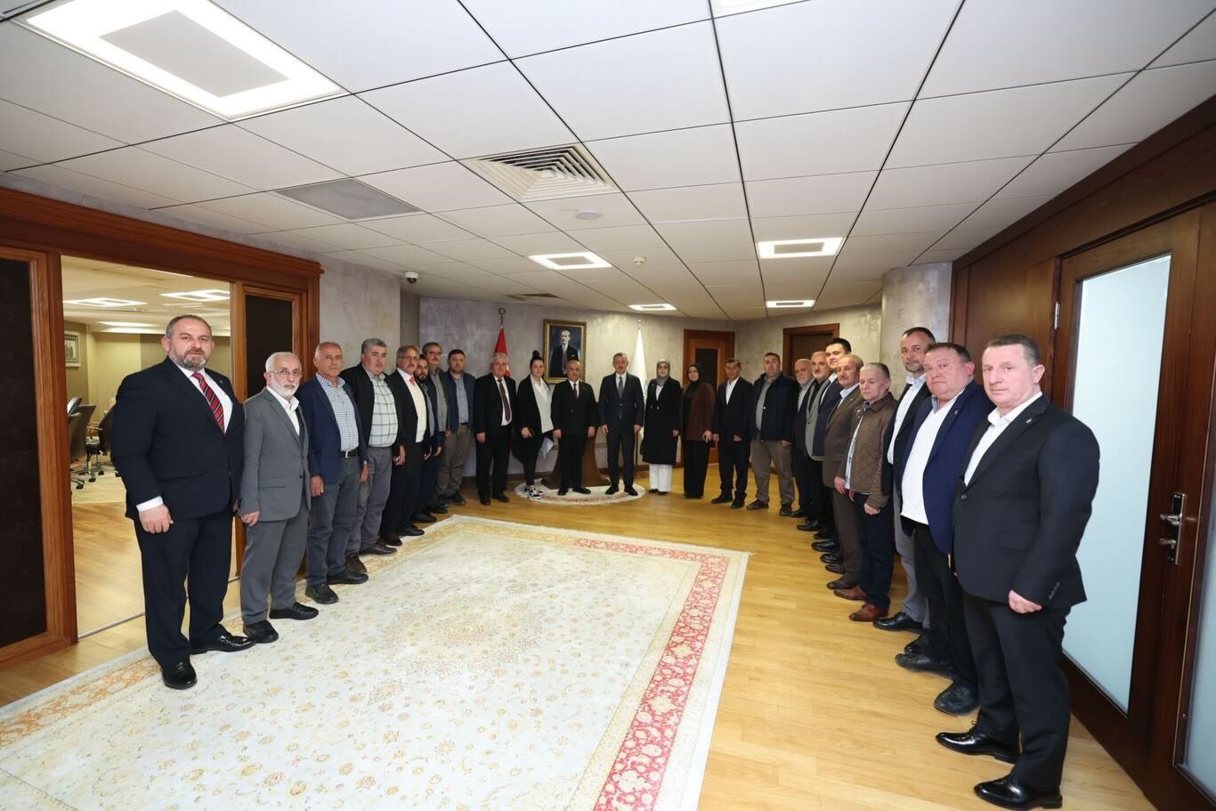 Ak Parti Kandıra'dan Büyükakın'a Ziyaret (2)