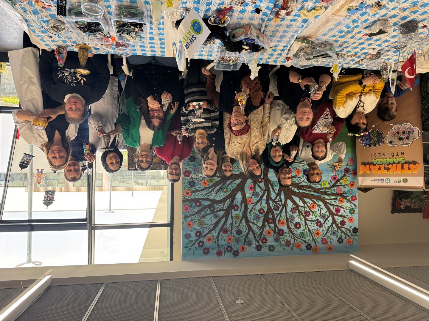 Cam Atıklar, Gonca'da Sanata Dönüştü (6)