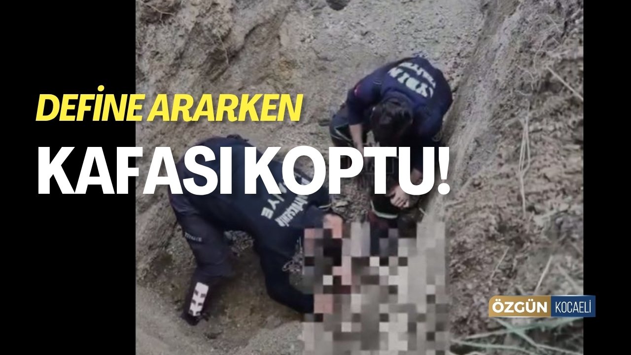 Define Ararken Kafası Koptu!