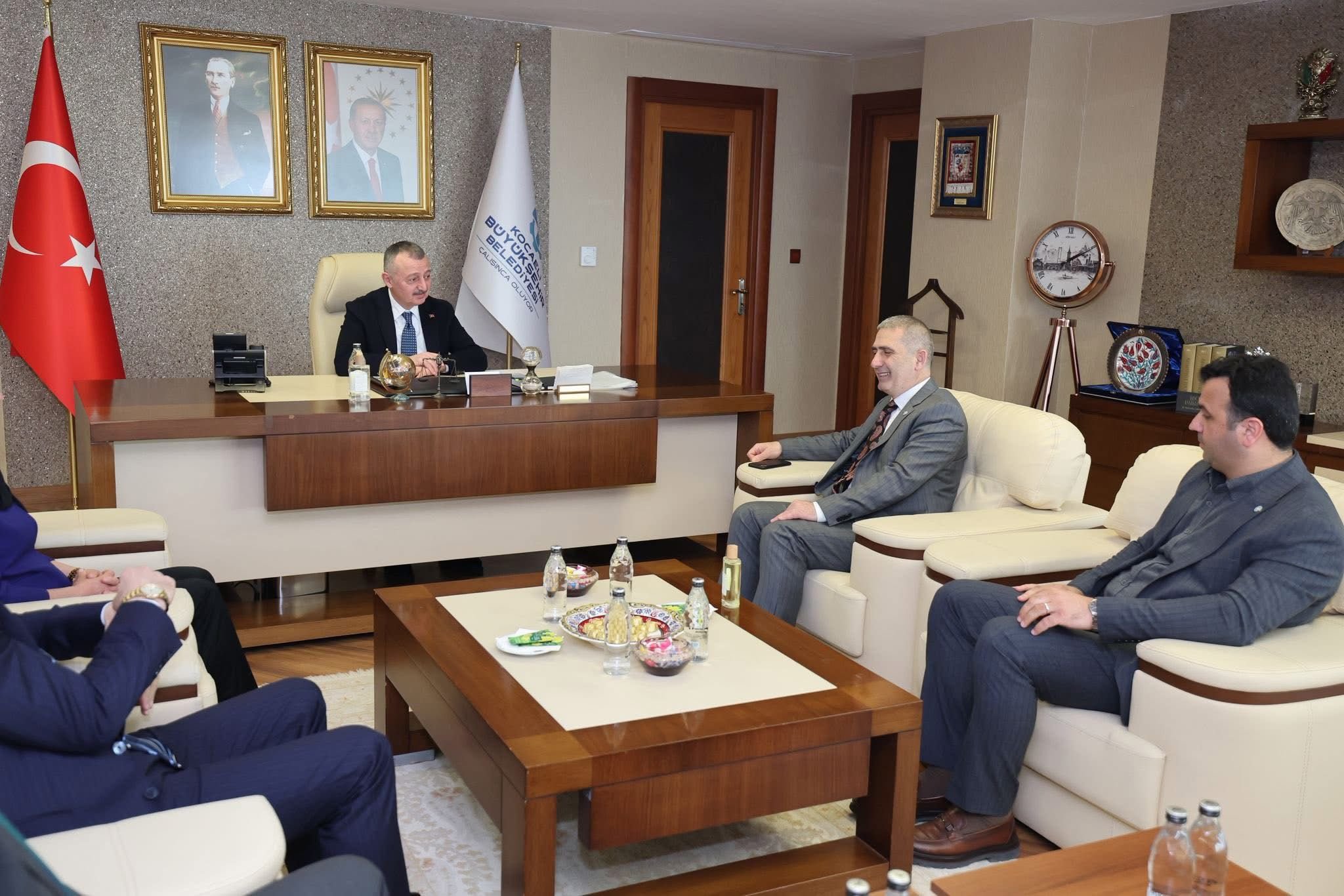 İyi̇ Parti'den Başkan Büyükakın'a Ziyaret (2)