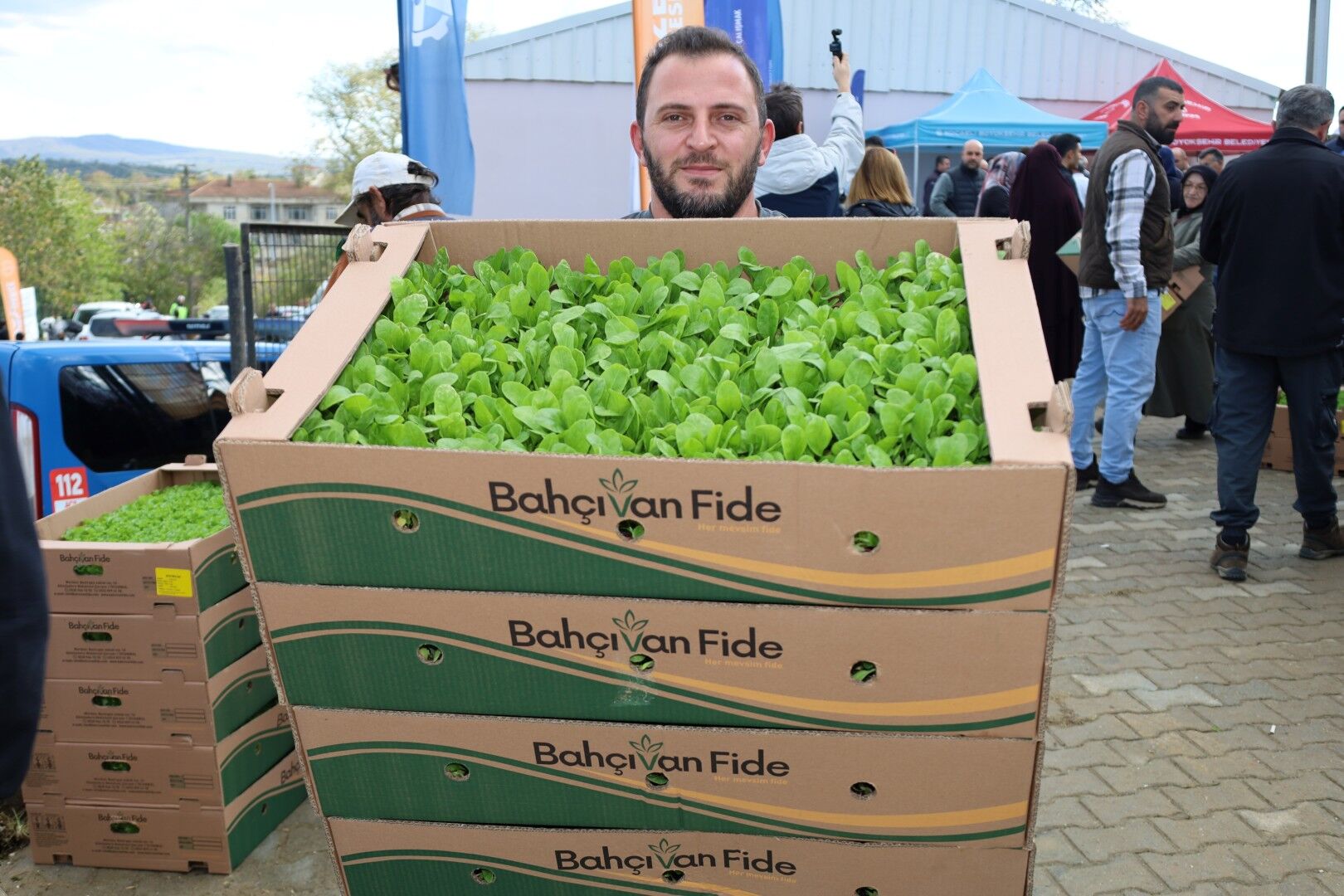 Kocaeli'de Çiftçilere Sebze Fidesi Desteği (2)