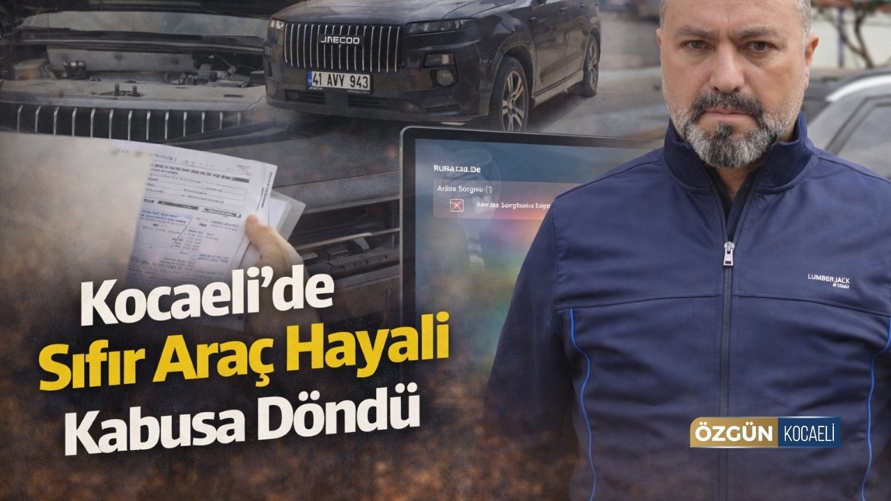 Kocaeli'de Sıfır Araç Hayali Kabusa Döndü