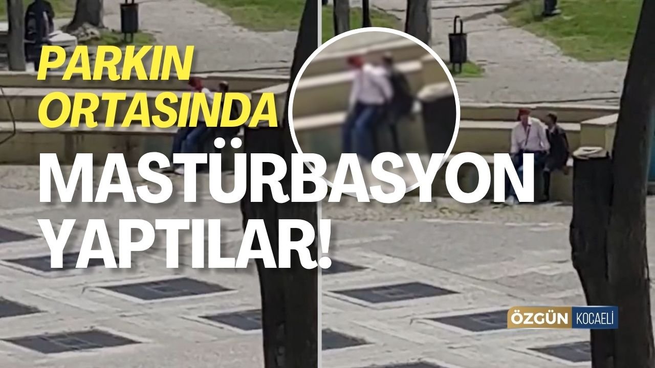 Parkın Ortasında Birbirlerine Mastürbasyon Yaptılar!
