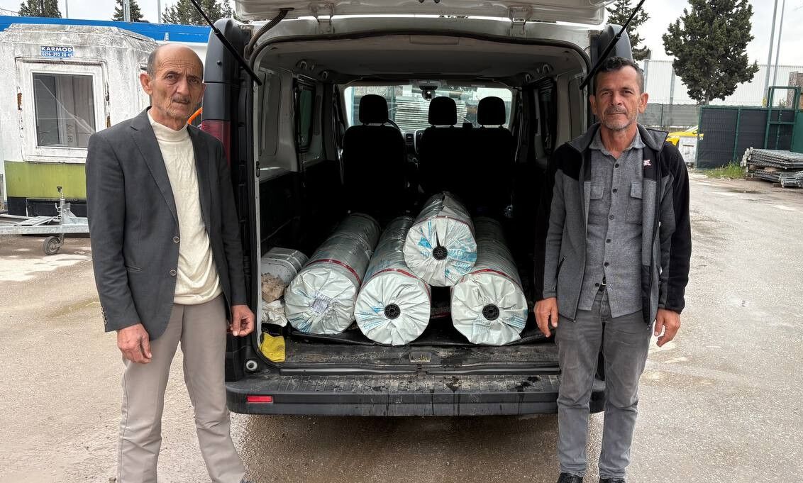 Büyükşehir’den Seraları Zarar Gören Üreticilere Destek (2)