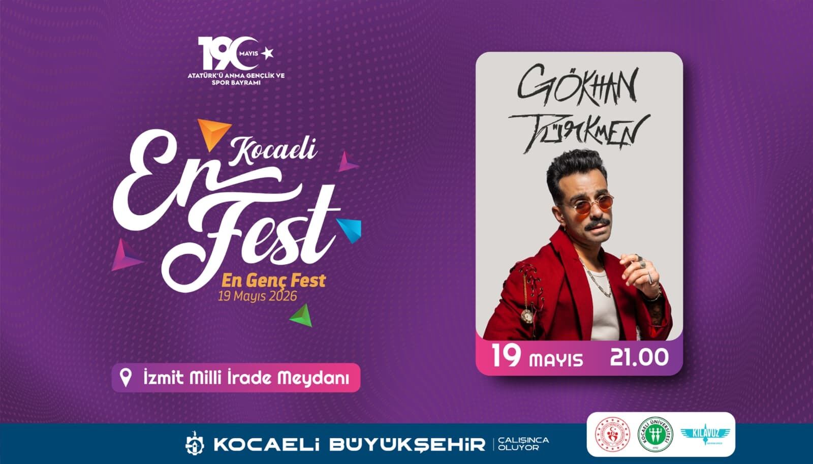 Enfest Finalinde Sahne Gökhan Türkmen'in 1