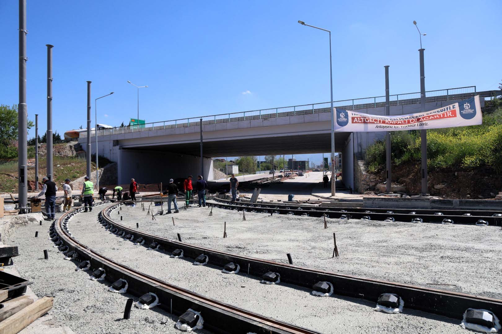 Kartepe Tramvay Hattı'nda Ilk Istasyon Tamam (29) (Büyük)