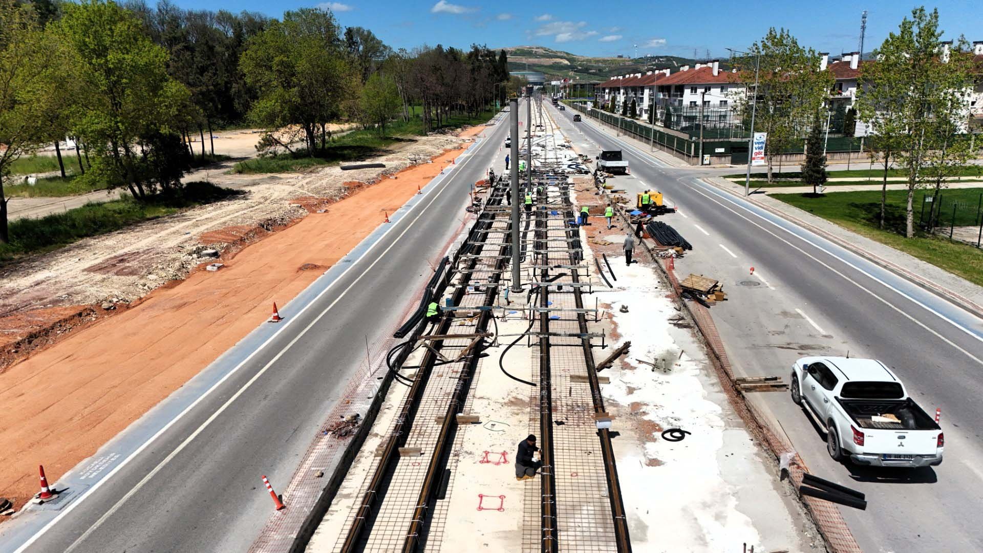 Kartepe Tramvay Hattı'nda Ilk Istasyon Tamam (36) (Büyük)
