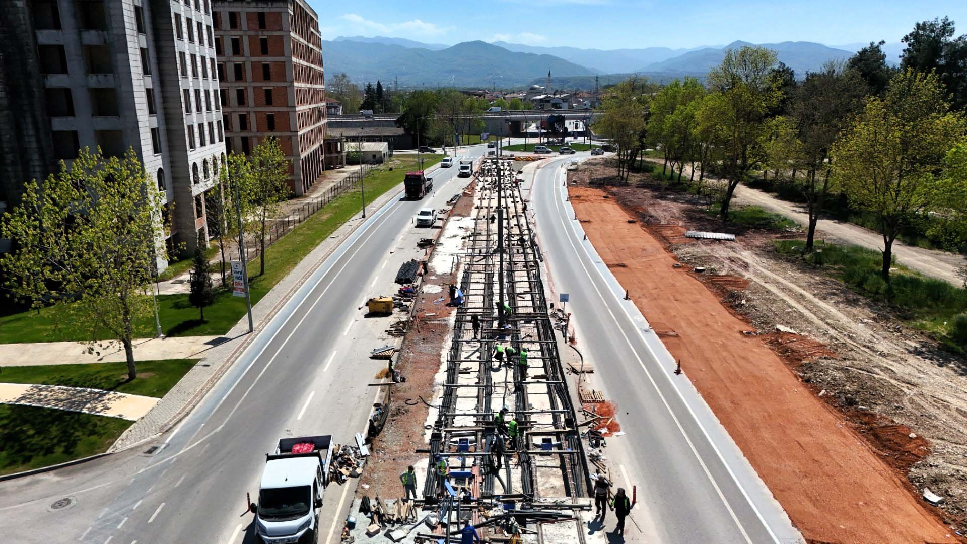 Kartepe Tramvay Hattı'nda Ilk Istasyon Tamam (41) (Büyük)