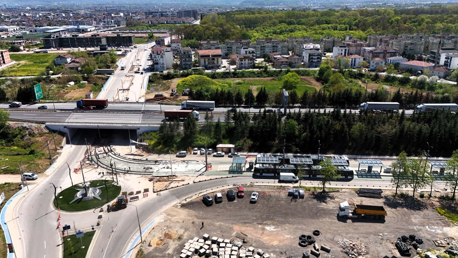 Kartepe Tramvay Hattı'nda Ilk Istasyon Tamam (54) (Büyük)