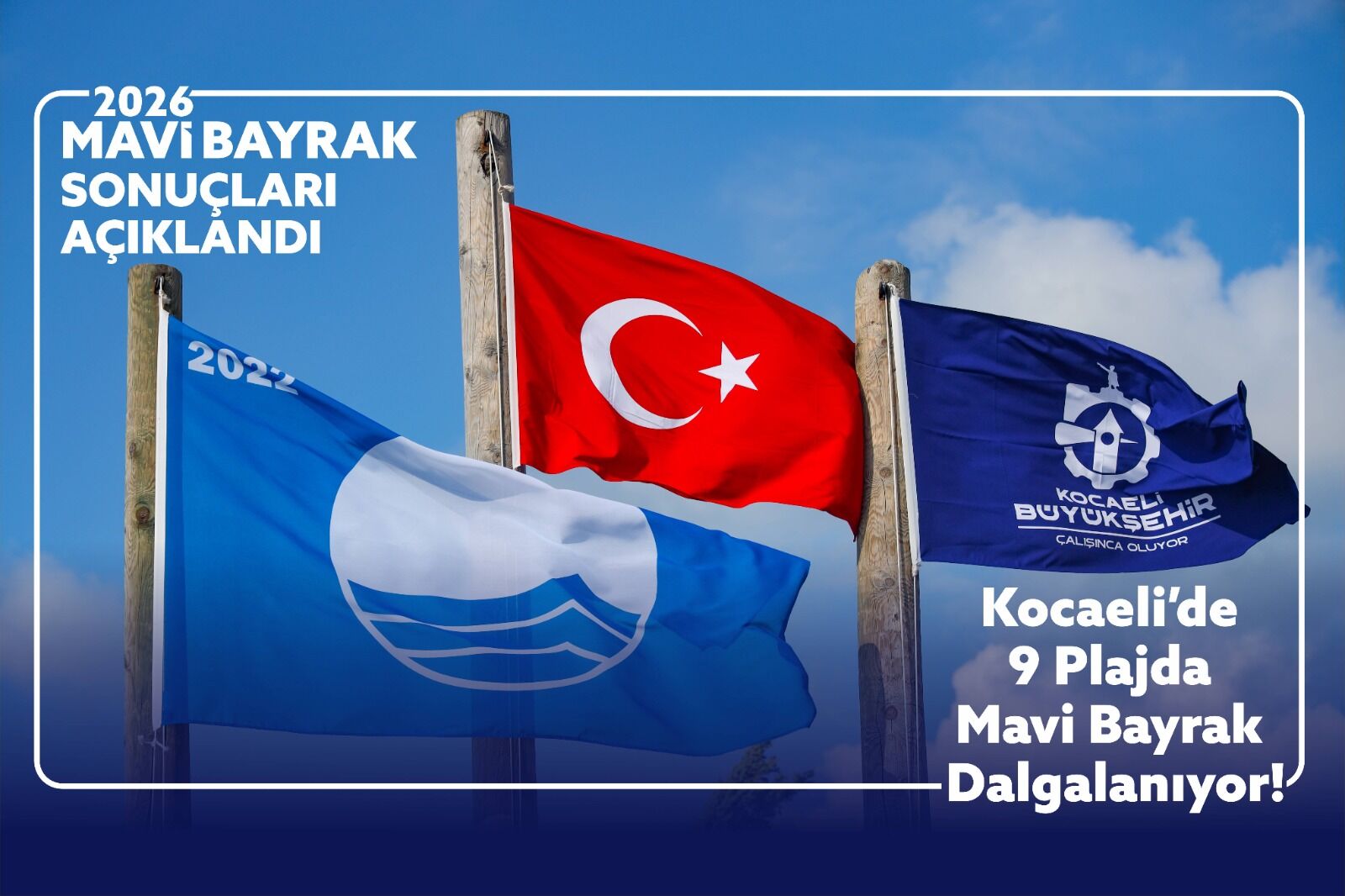 Kocaeli’de 9 Plaja “Mavi Bayrak” Gururu (1)