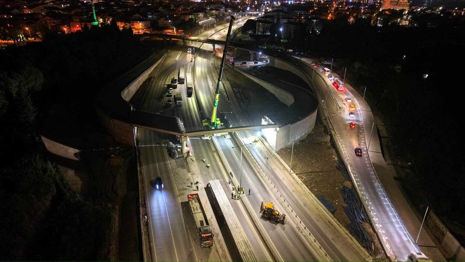 Başiskele Koridor Projesi’nde 9 Köprünün Montajı Bitti (9)