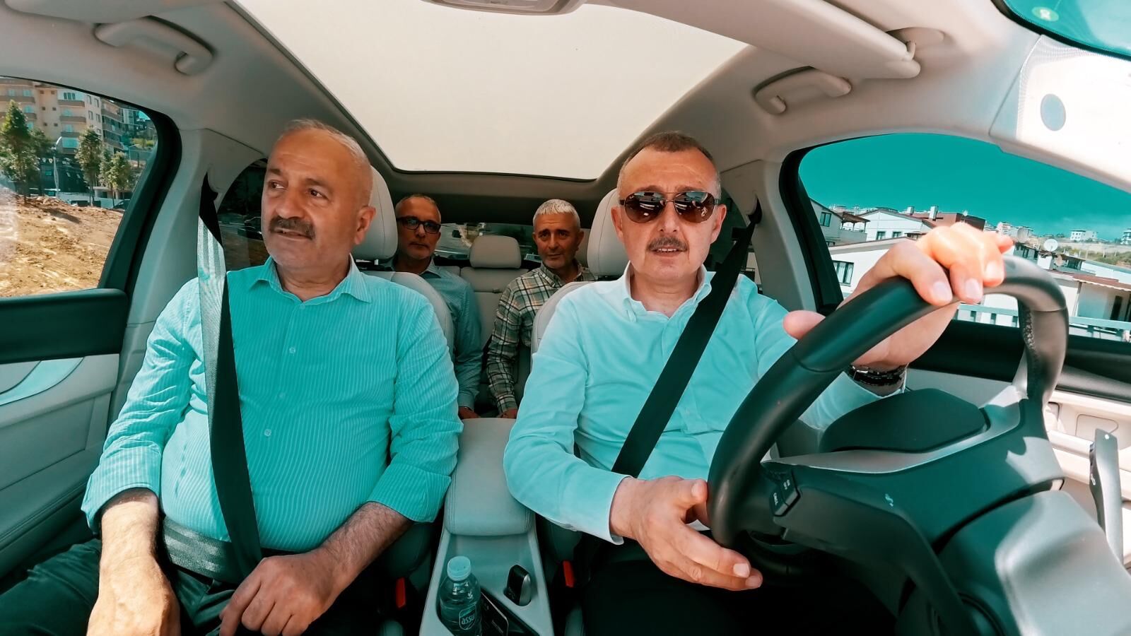 Başkan Büyükakın, Togg’la Test Etti (4)