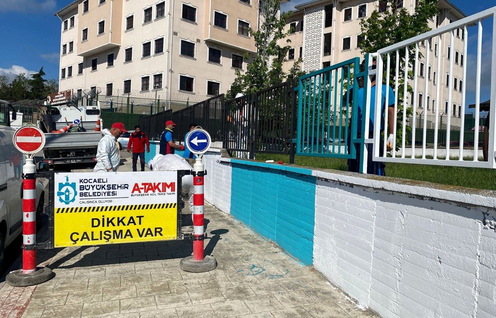İzmit 17 Ağustos Bulvarı Baştan Sona Yenileniyor (7)