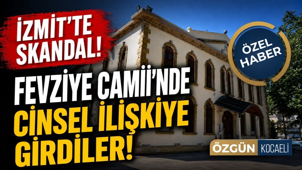 Fevziye Camii'nde Cinsel İlişkiye Girdiler!