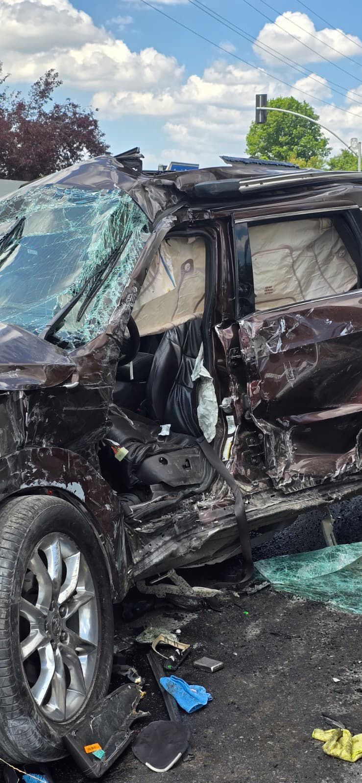 Kartepe'de Feci Kaza! Beton Mikseri Jeep'i Biçti Özgün Kocaeli (8)