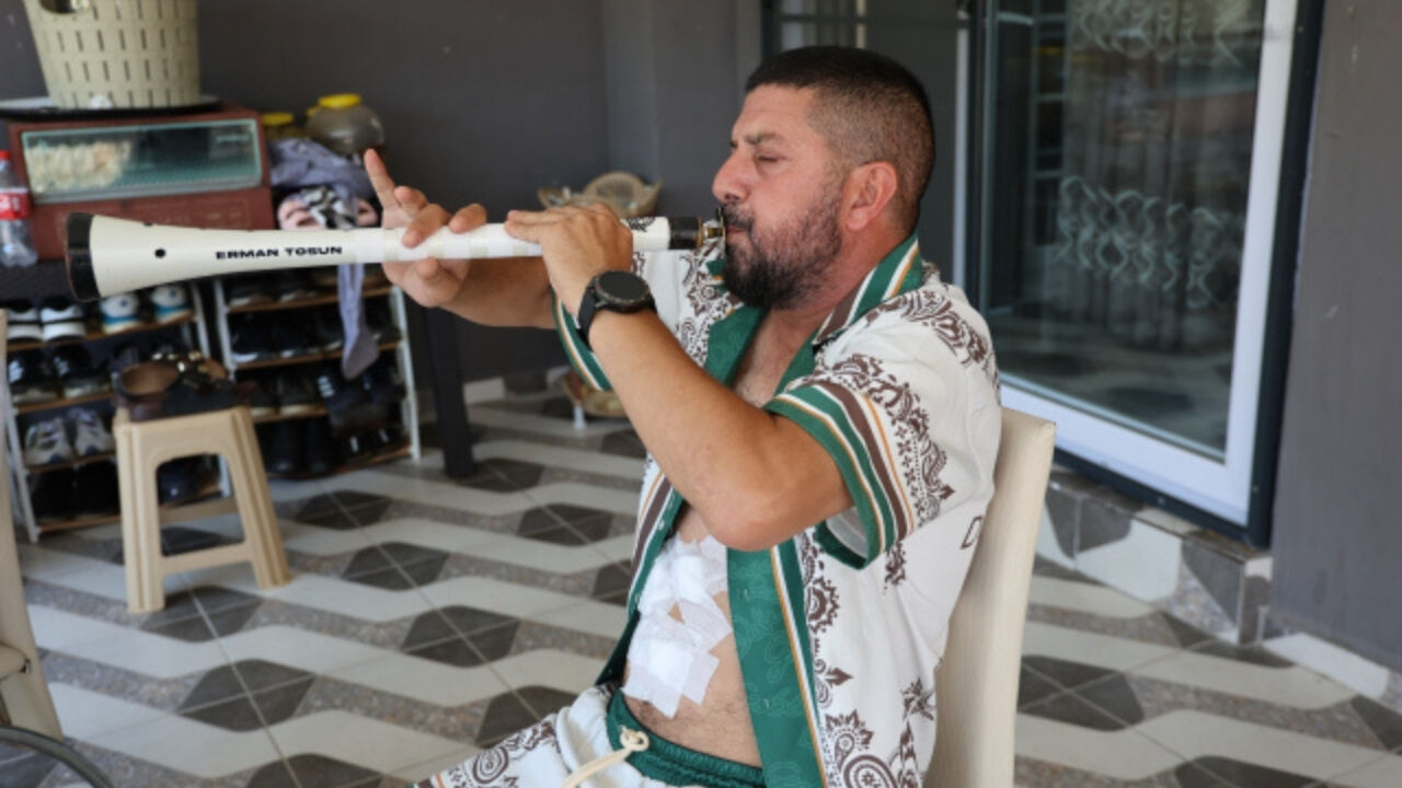 Nefes Egzersizini Zurnayla Yaptı (2)