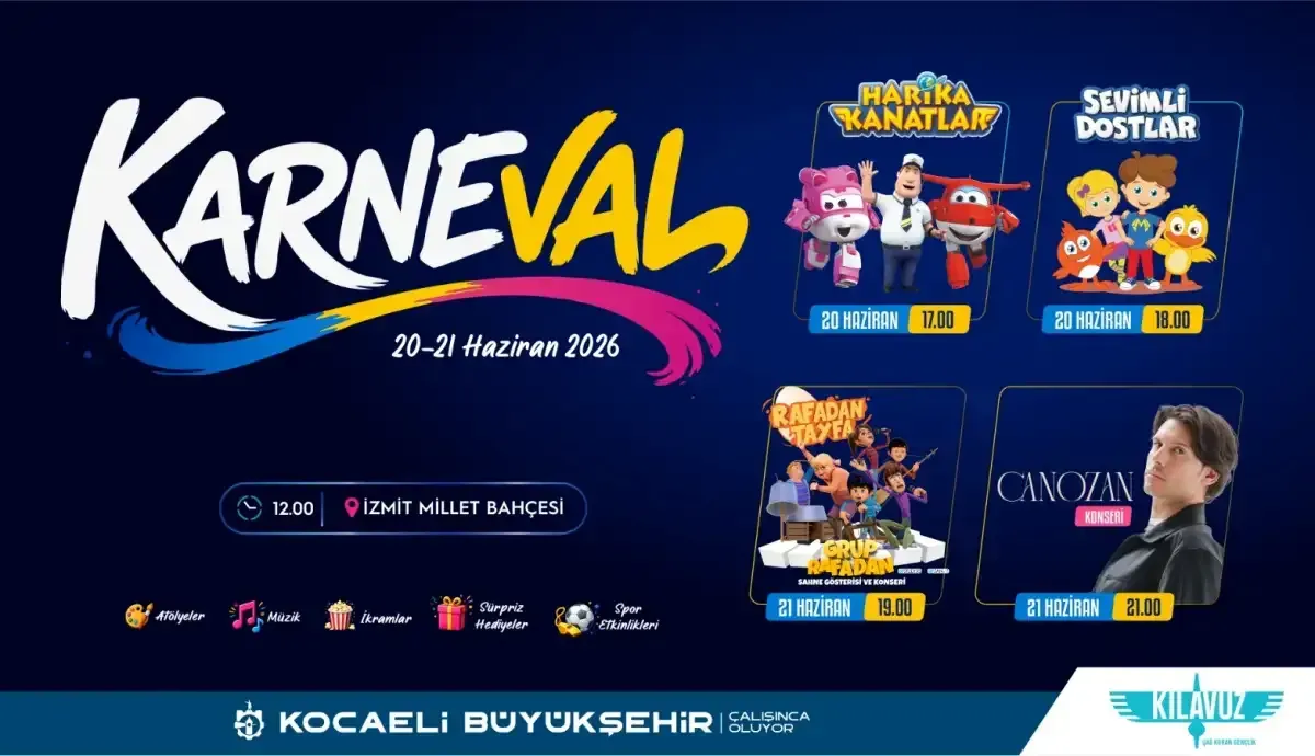 Ocuklar Icin Buyuk Bulusma Karnevalda Kocaeligundem
